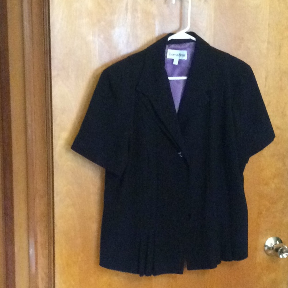 BOGO $5ea Danny & Nicole Black Jacket Blouse